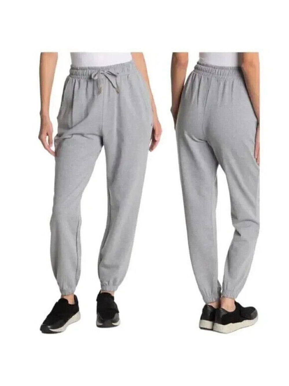 WE Wore What BNWOT Women light gray sweatpants sz Xlarge NEW stretch drawstring